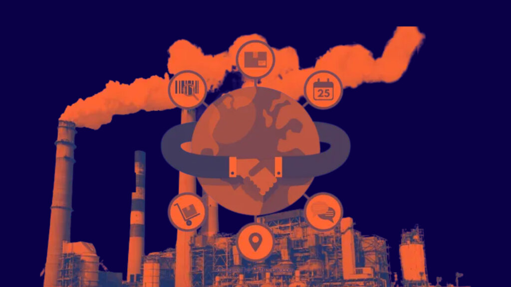 La pollution du commerce international